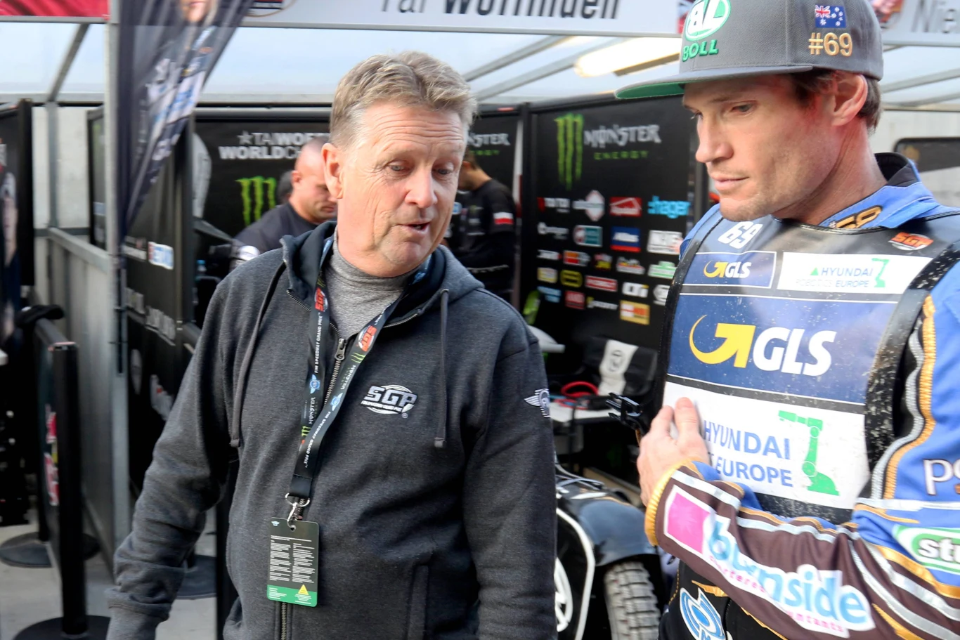 Tony Briggs z Jasonem Doylem Tony Briggs z Jasonem Doylem