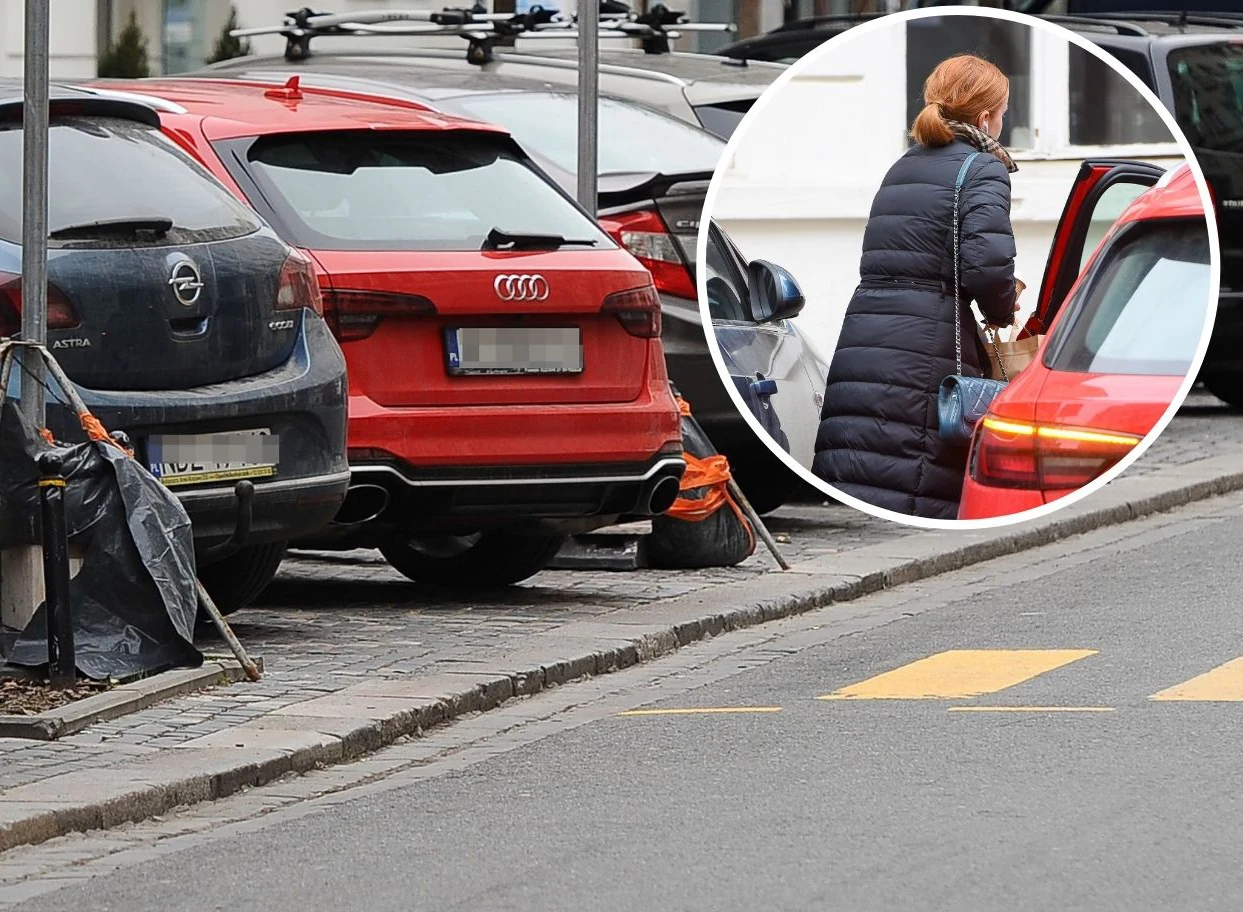 Kasia Zielińska zaparkowała na przejściu dla pieszych i poszła na kawusię Kasia Zielińska zaparkowała na przejściu dla pieszych i poszła na kawusię