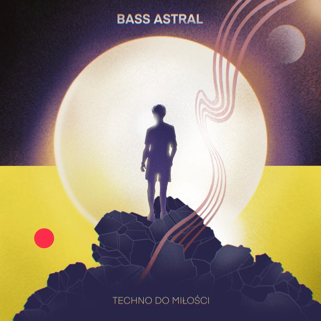 Bass Astral na okładce płyty "Techno do miłości"