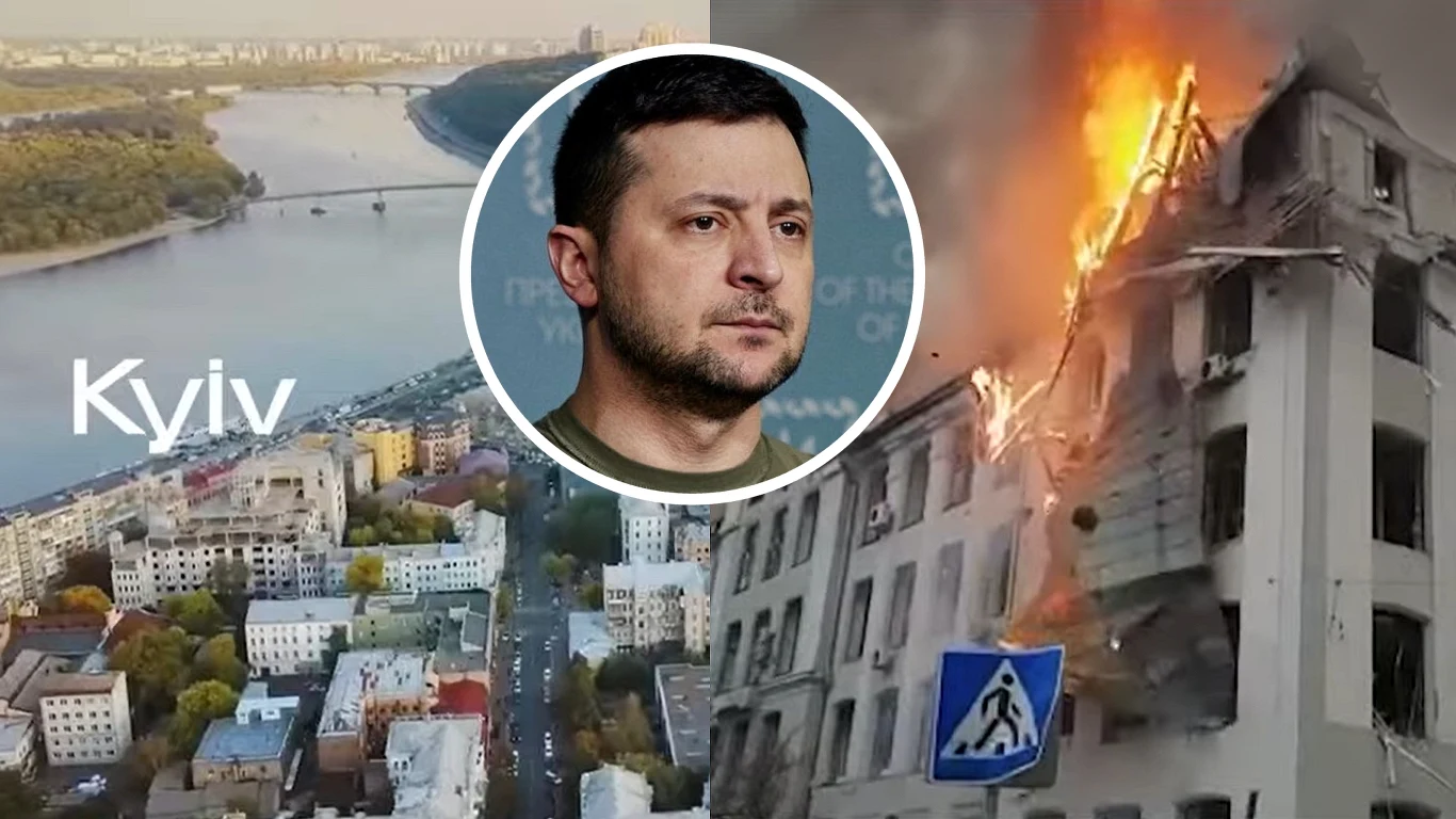 Wołodymyr Zełenski pokazał wstrząsający film o Ukrainie Wołodymyr Zełenski pokazał wstrząsający film o Ukrainie