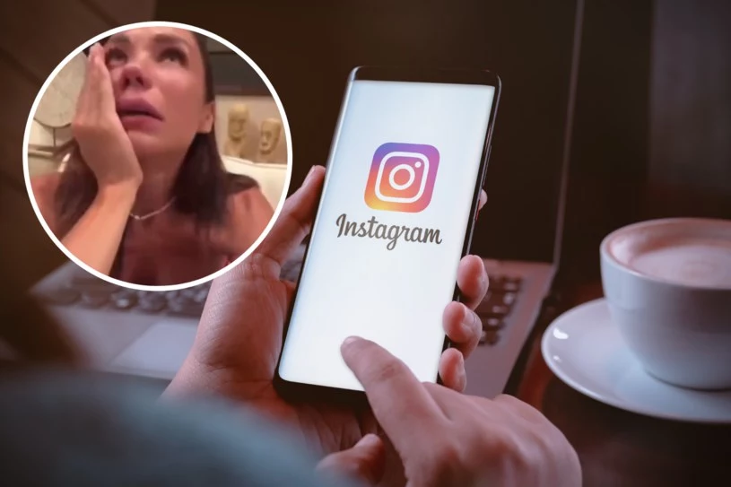 Rosyjska blogerka zalewa się łzami na wieść o blokadzie serwisu Instagram