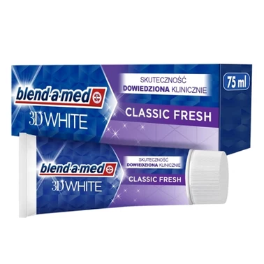 Blend-a-med 3D White Pasta do zębów 75ml - 1