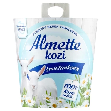 Almette Kozi Puszysty serek twarogowy śmietankowy 135 g - 1