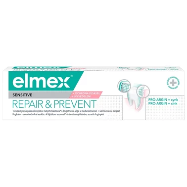 elmex Sensitive Professional Repair&Prevent terapeutyczna pasta do zębów na
nadwrażliwość 75 ml - 3