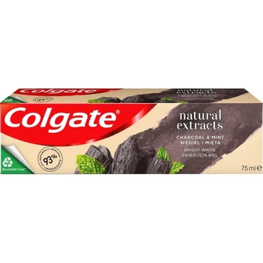 Colgate Natural Extracts Charcoal + White Pasta do zębów 75 ml - 1