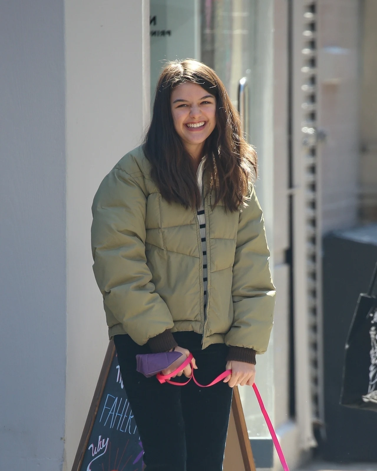 Suri Cruise na spacerze w Nowym Jorku Suri Cruise na spacerze w Nowym Jorku