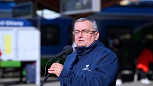 Minister infrastruktury Andrzej Adamczyk