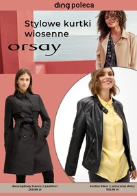 Gazetka promocyjna Orsay - Stylowe kurtki wiosenne w Orsay! - ważna do 10-04-2022