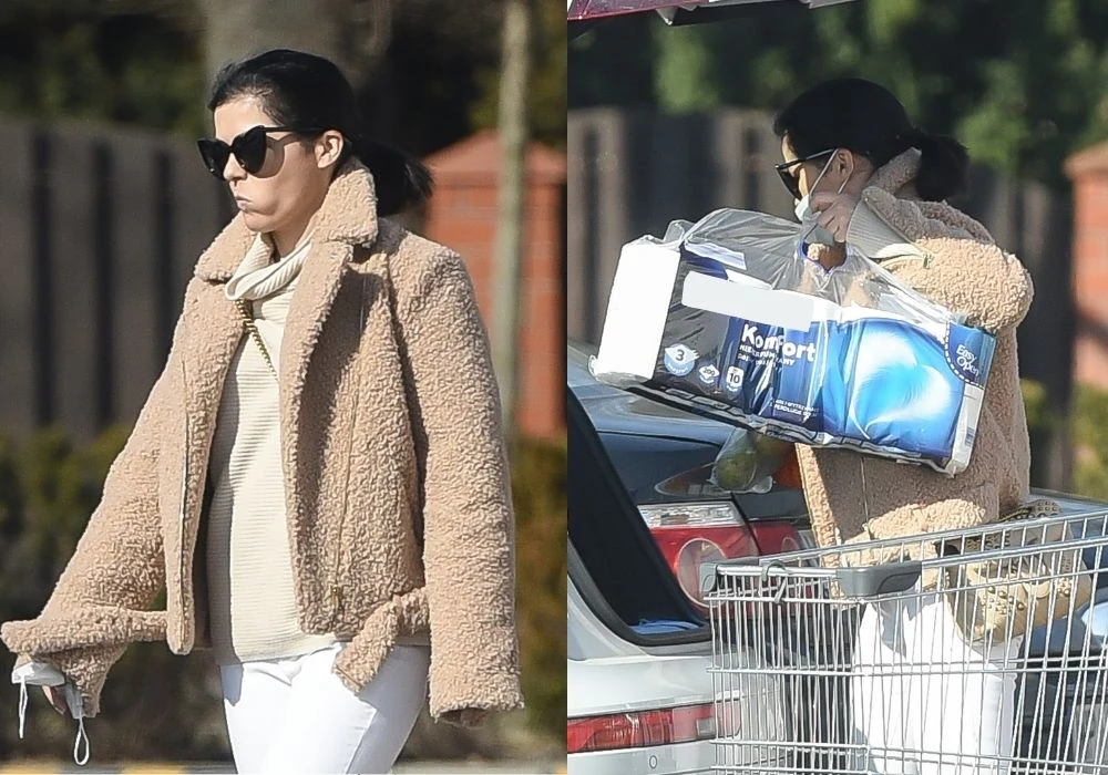 Kasia Cichopek na zakupach