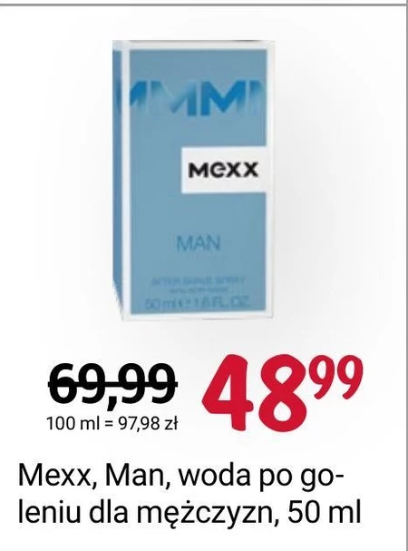 Woda po goleniu Mexx
