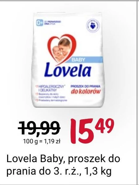 Proszek do prania Lovela