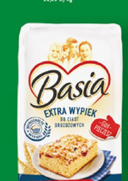Basia Mąka extra wypiek do ciast drożdżowych 1 kg