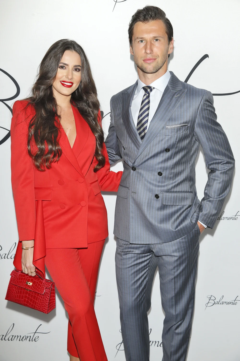 Celia Jaunat i Grzegorz Krychowiak Celia Jaunat i Grzegorz Krychowiak