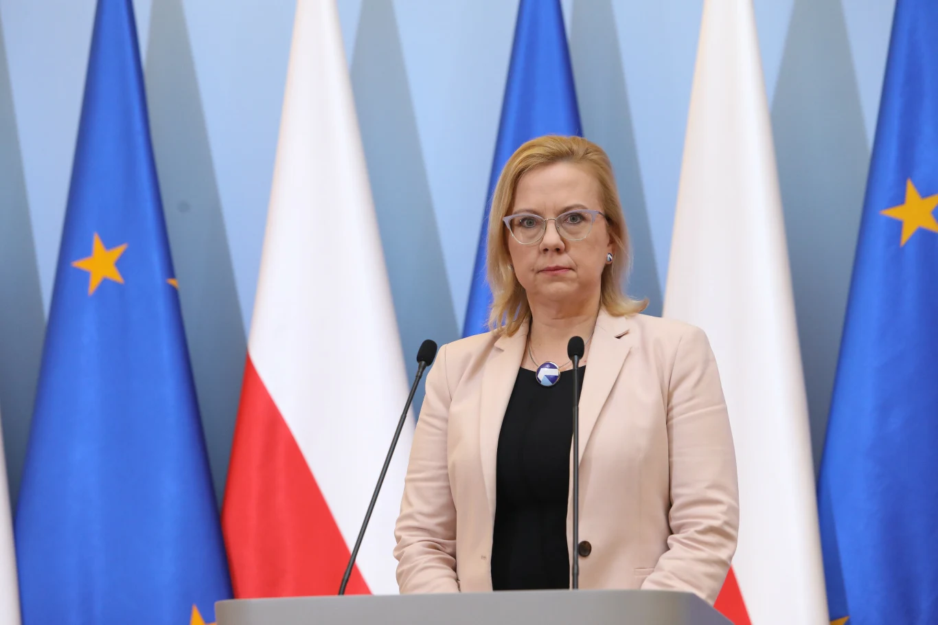 Minister klimatu i środowiska Anna Moskwa. Minister klimatu i środowiska Anna Moskwa.