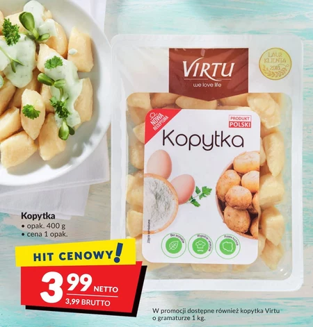 Virtu Kopytka 400 g