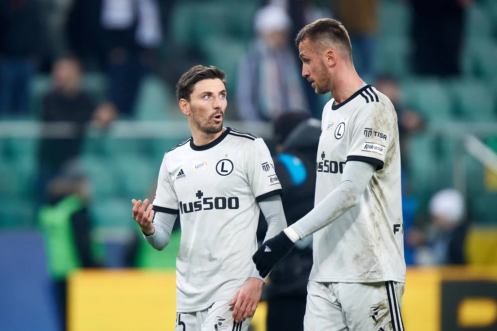2022.03.15, Warszawa, Pilka nozna, PKO Ekstraklasa sezon 2021/2022 Mecz Legia Warszawa - Bruk-Bet Termalica Nieciecza N/z Filip Mladenovic, Tomas Pekhart Fot Rafal Oleksiewicz / PressFocus 2022.03.15, Warszawa, Pilka nozna, PKO Ekstraklasa sezon 2021/2022 Mecz Legia Warszawa - Bruk-Bet Termalica Nieciecza N/z Filip Mladenovic, Tomas Pekhart Fot Rafal Oleksiewicz / PressFocus
