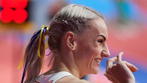 Justyna Święty-Ersetic wspiera Ukrainę i dodaje otuchy reprezentantom tego kraju