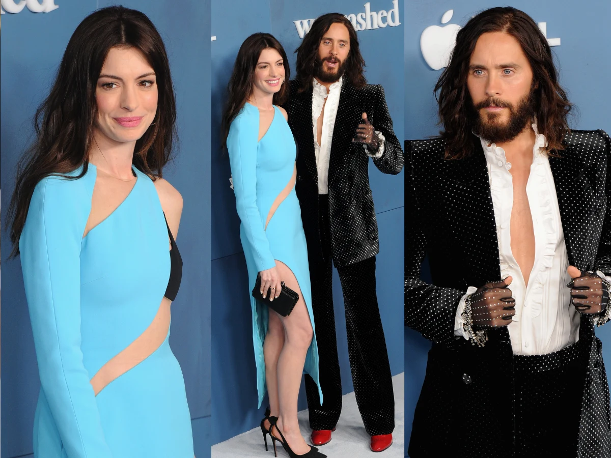 Jared Leto i Anne Hathaway na premierze serialu Jared Leto i Anne Hathaway na premierze serialu