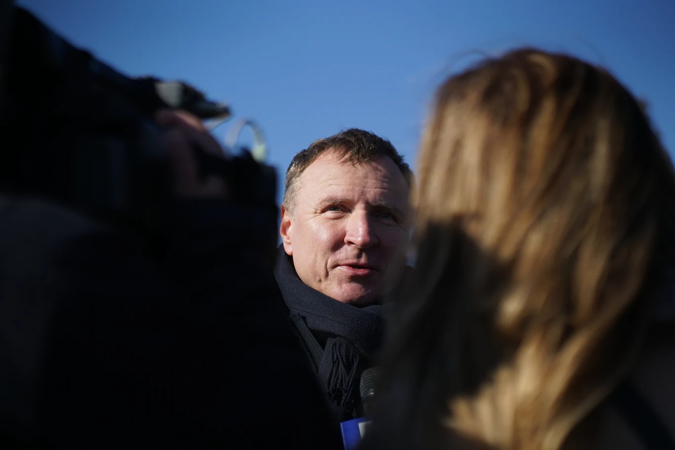 Jacek Kurski na pogrzebie Witolda Paszta Jacek Kurski na pogrzebie Witolda Paszta