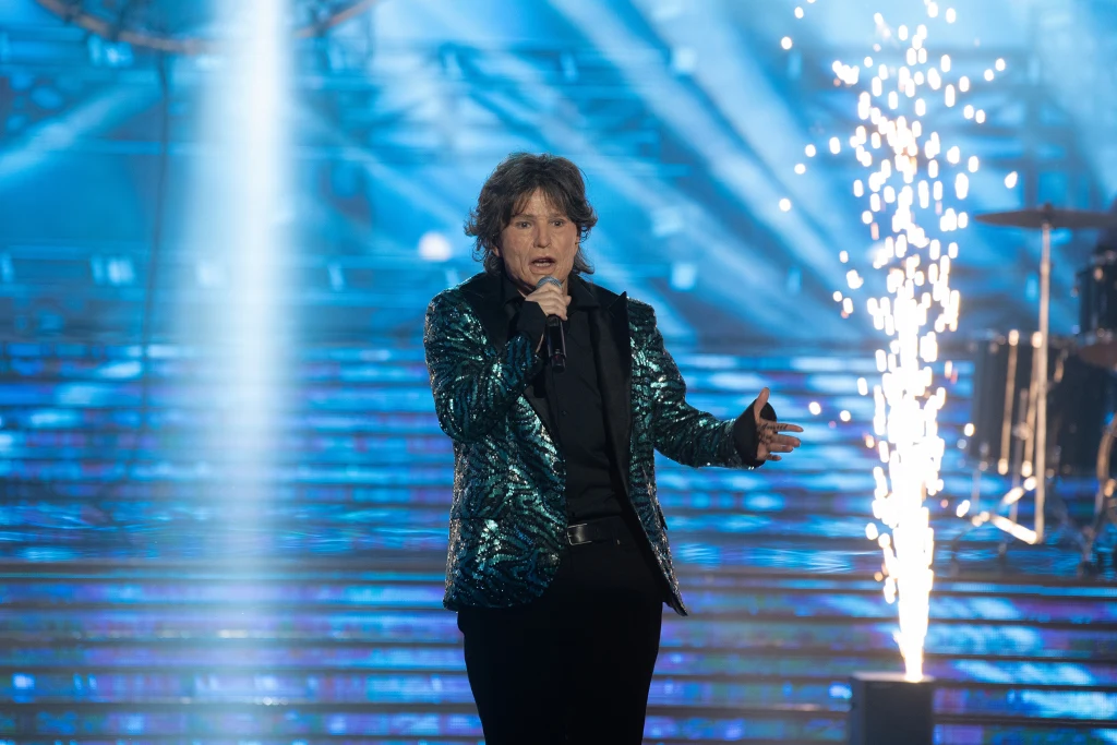 Anna Jurksztowicz jako Mick Jagger Anna Jurksztowicz jako Mick Jagger