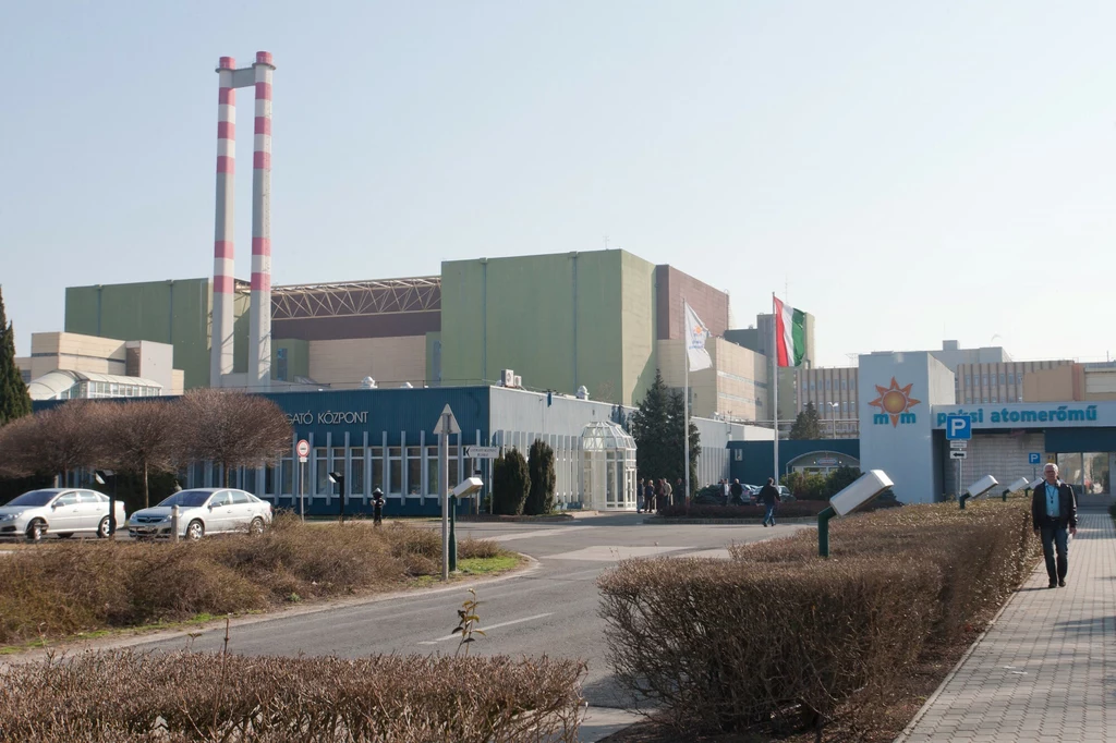 Elektrownia jądrowa Paks na Węgrzech.