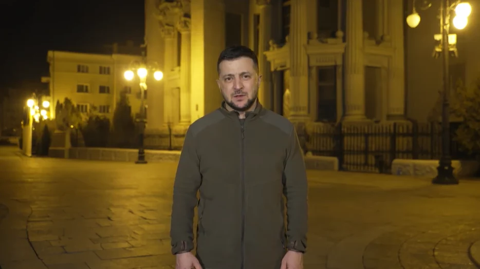 Prezydent Ukrainy Wołodymyr Zełenski Prezydent Ukrainy Wołodymyr Zełenski