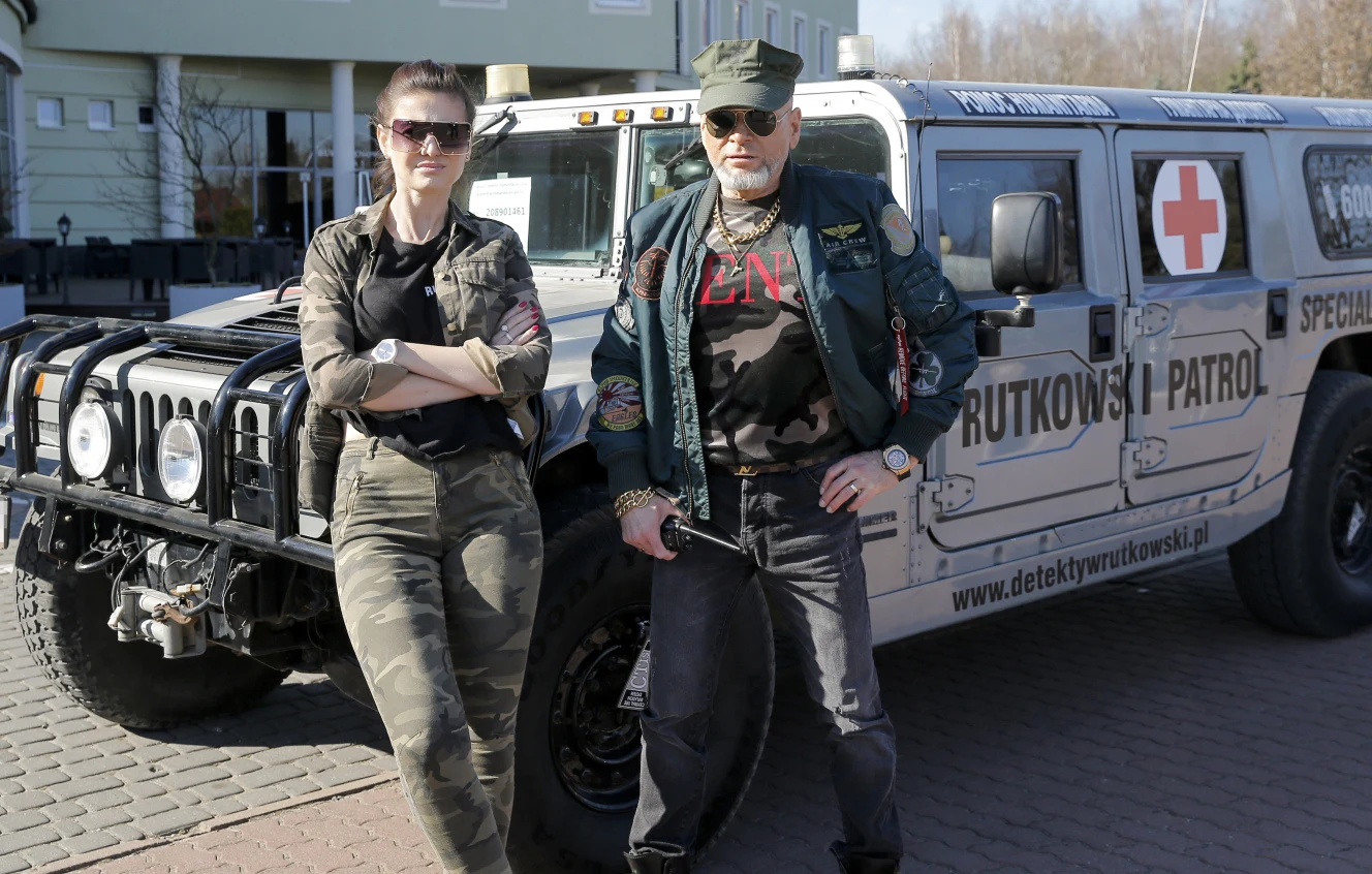 Krzysztof Rutkowski ze swoim konwojem ruszył na Ukrainę