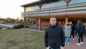 Seweryn Gancarczyk, reprezentant Polski, po ostatnim meczu w karierze na stadionie Podlesianki Katowice