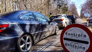 Polaka przewożącego osoby nielegalnie przebywające w kraju policja zatrzymała do kontroli/ Zdj. ilustracyjne