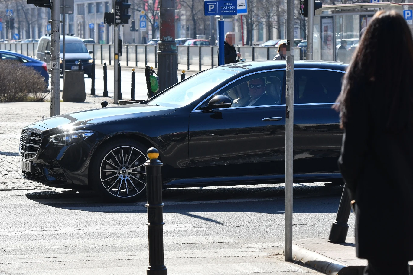 Anna Lewandowska i Robert Lewandowski w obstawie ochroniarzy przybyli do "Dzień dobry TVN"