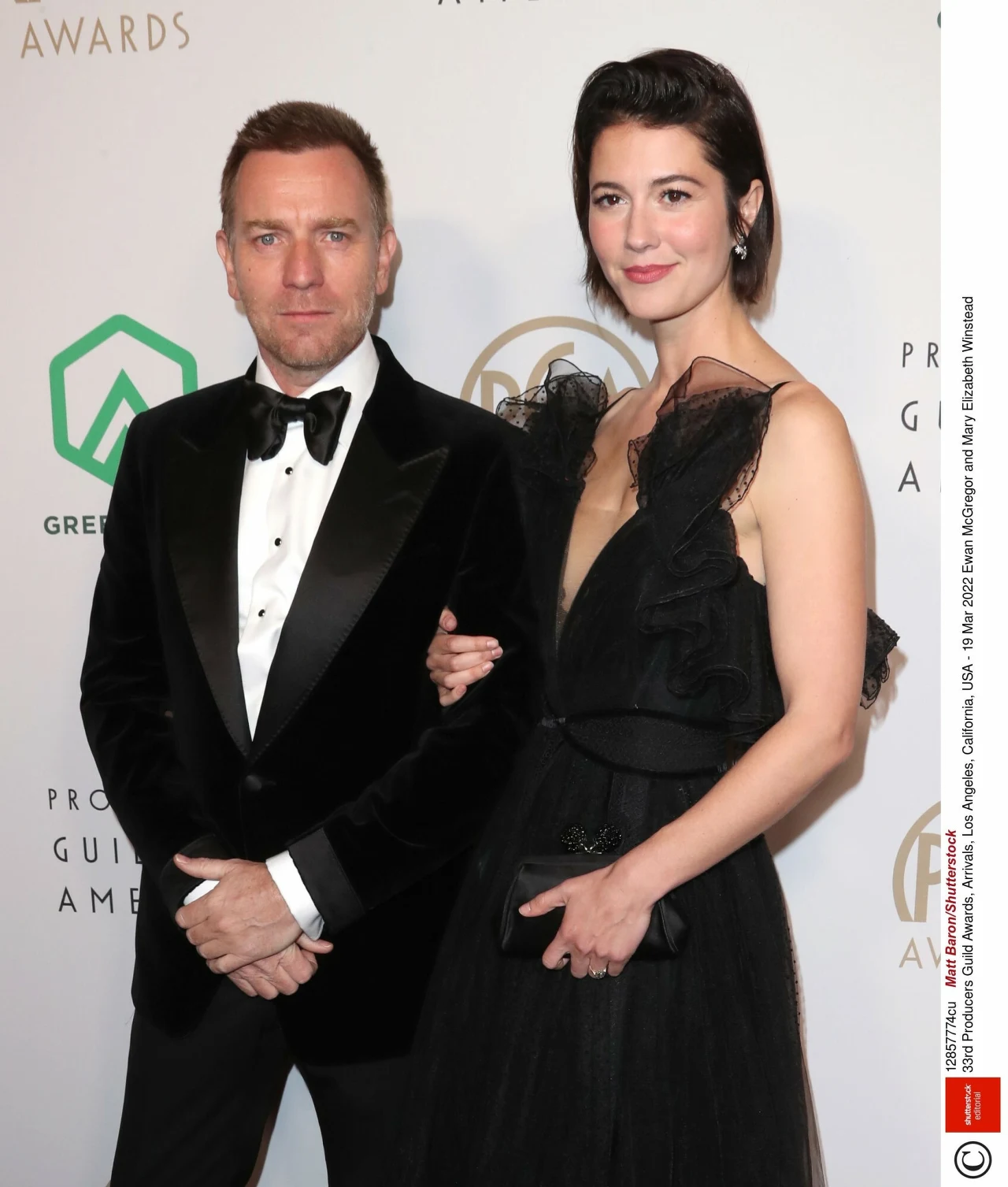 Producers Guild Awards 2022, Ewan McGregor and Mary Elizabeth Winstead 