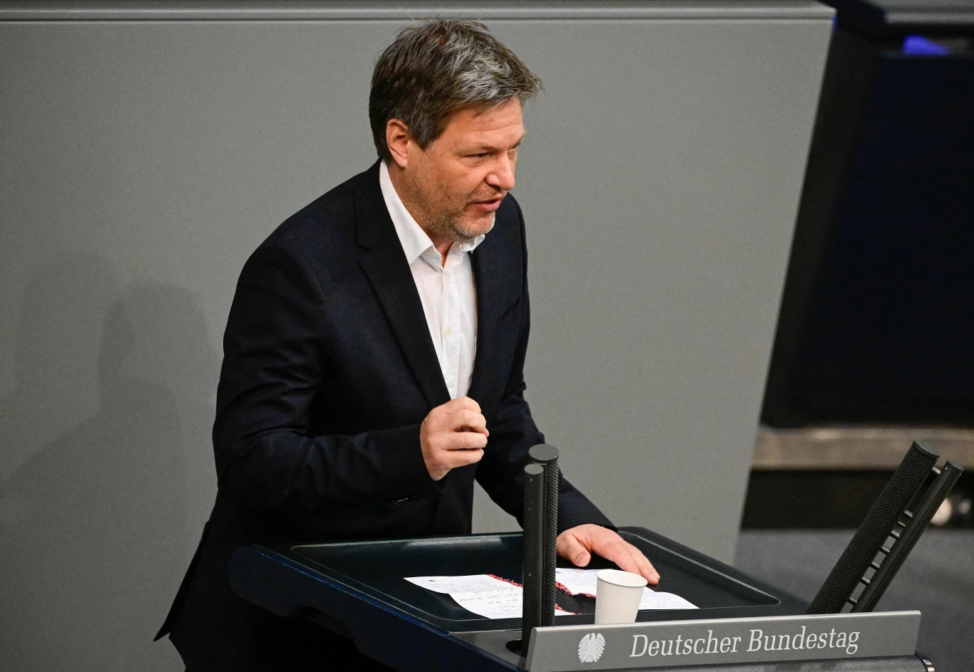 Minister gospodarki Niemiec Robert Habeck Minister gospodarki Niemiec Robert Habeck