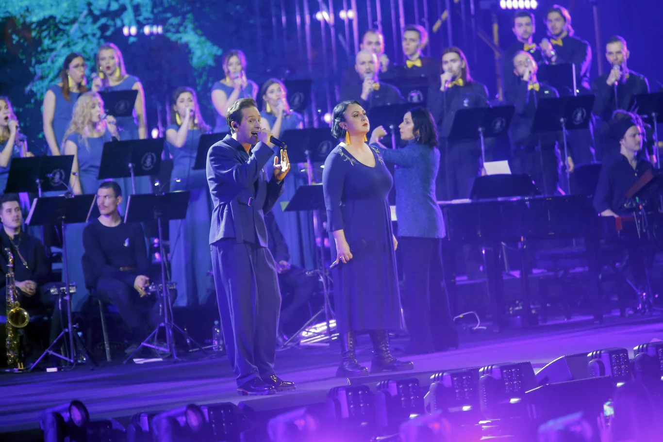 Krzysztof Zalewski i Daria Psekho