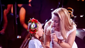 Amelia Anisowicz i Tina Karol podczas koncertu "Razem z Ukrainą"