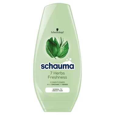 Schauma 7 Herbs Freshness Odżywka do włosów przetłuszczających się i normalnych 250 ml - 0