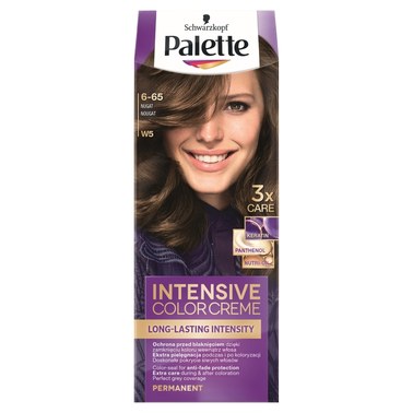 Palette Intensive Color Creme Farba do włosów w kremie 6-65 (W5) nugat - 0