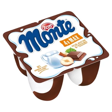 Zott Monte Deser mleczny z czekoladą i orzechami 400 g (4 x 100 g) - 4