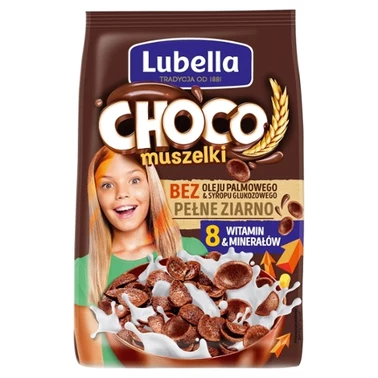 Lubella Choco muszelki Zbożowe muszelki o smaku czekoladowym 500 g - 2