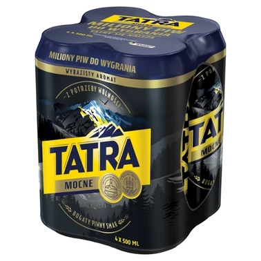 Tatra Piwo jasne pełne 6 x 500 ml - 2