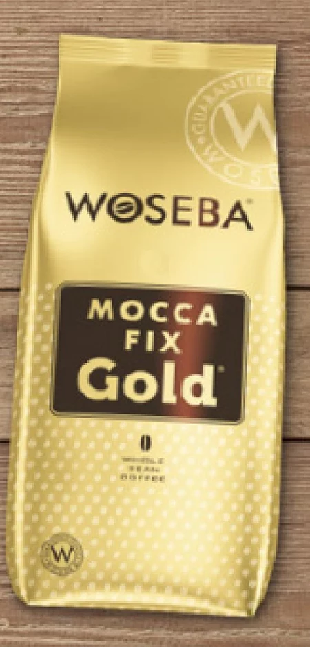 Woseba Mocca Fix Gold Kawa palona ziarnista 1000 g