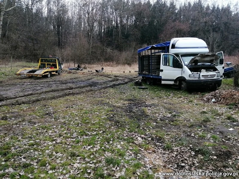 Skradzione auta trafiały do tej dziupli Skradzione auta trafiały do tej dziupli
