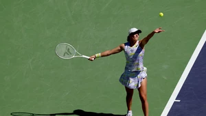WTA w Miami: Iga Świątek - Jessica Pegula. Kiedy mecz? O której półfinał? Na zdjęciu Świątek