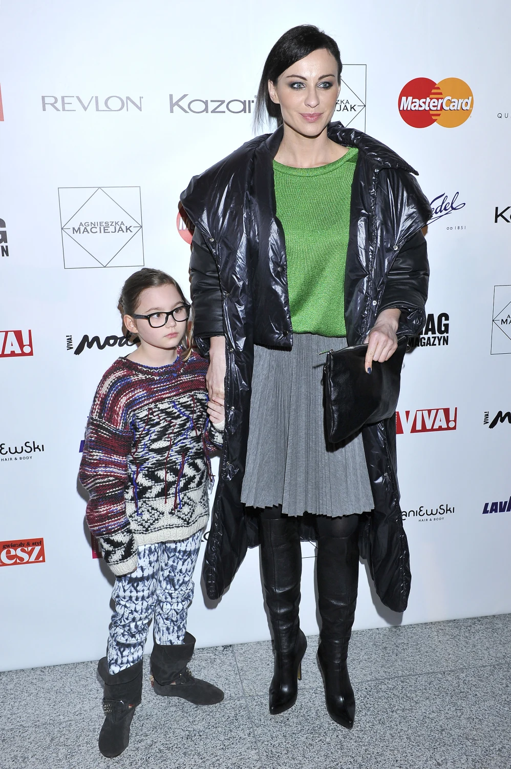 Maja Hirsch z córką Marią w 2013 roku Maja Hirsch z córką Marią w 2013 roku