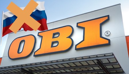 OBI zamyka sklepy w Rosji. 