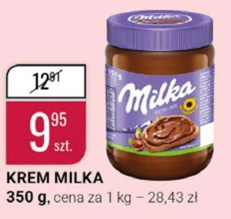 Milka Krem z orzechami laskowymi 350 g