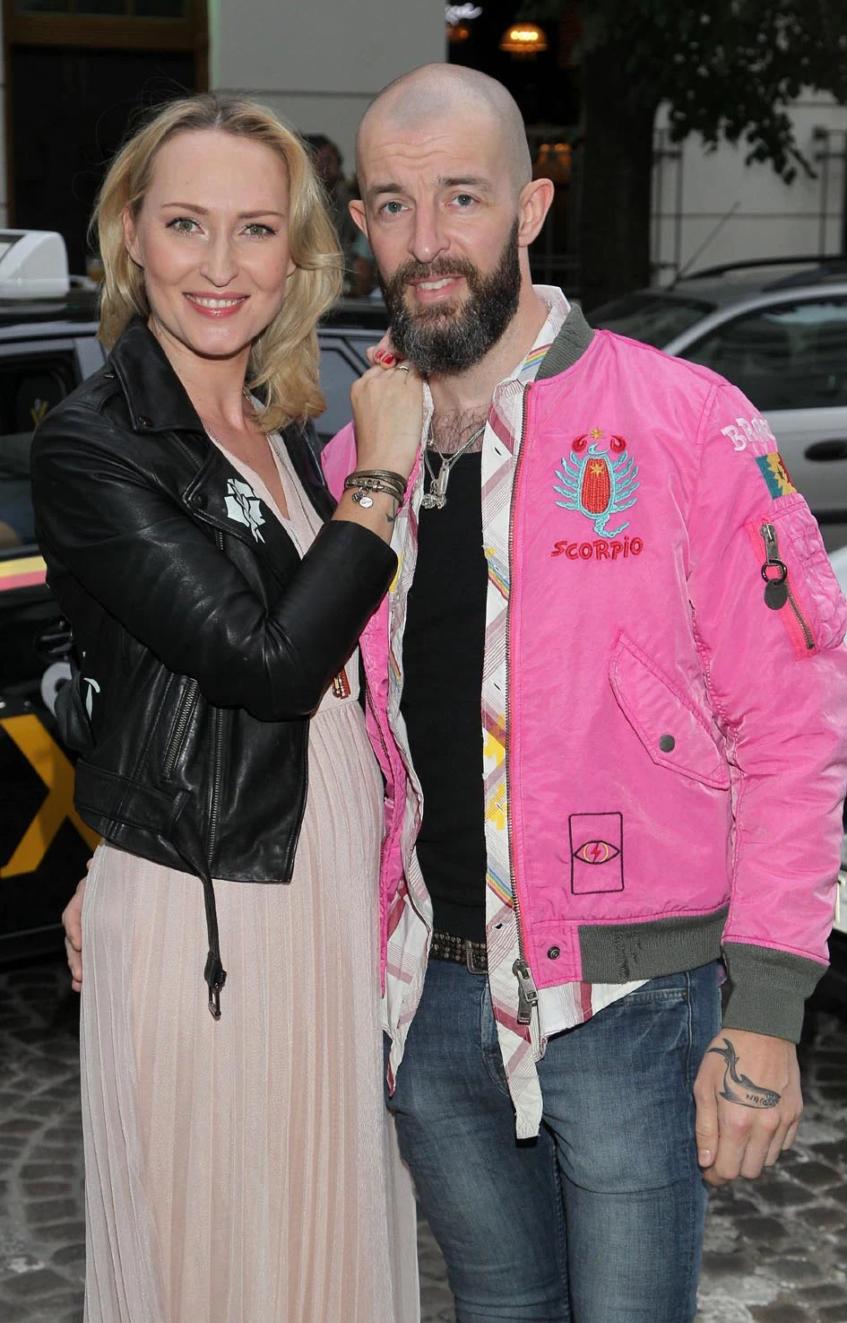 Anita Lipnicka z mężem Anita Lipnicka z mężem