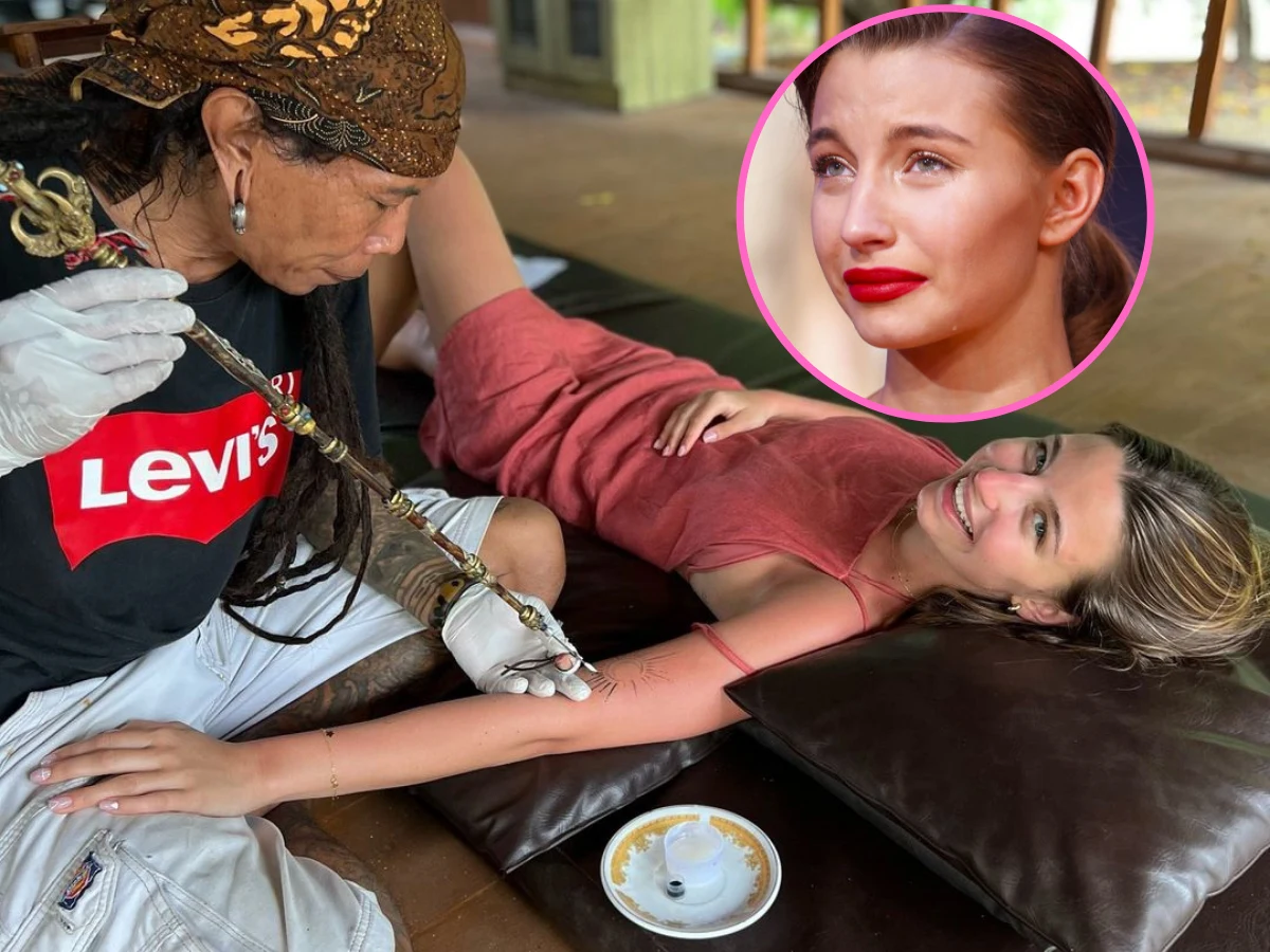 Wieniawa robi tatuaż w brudnej chacie szamana na Bali Wieniawa robi tatuaż w brudnej chacie szamana na Bali