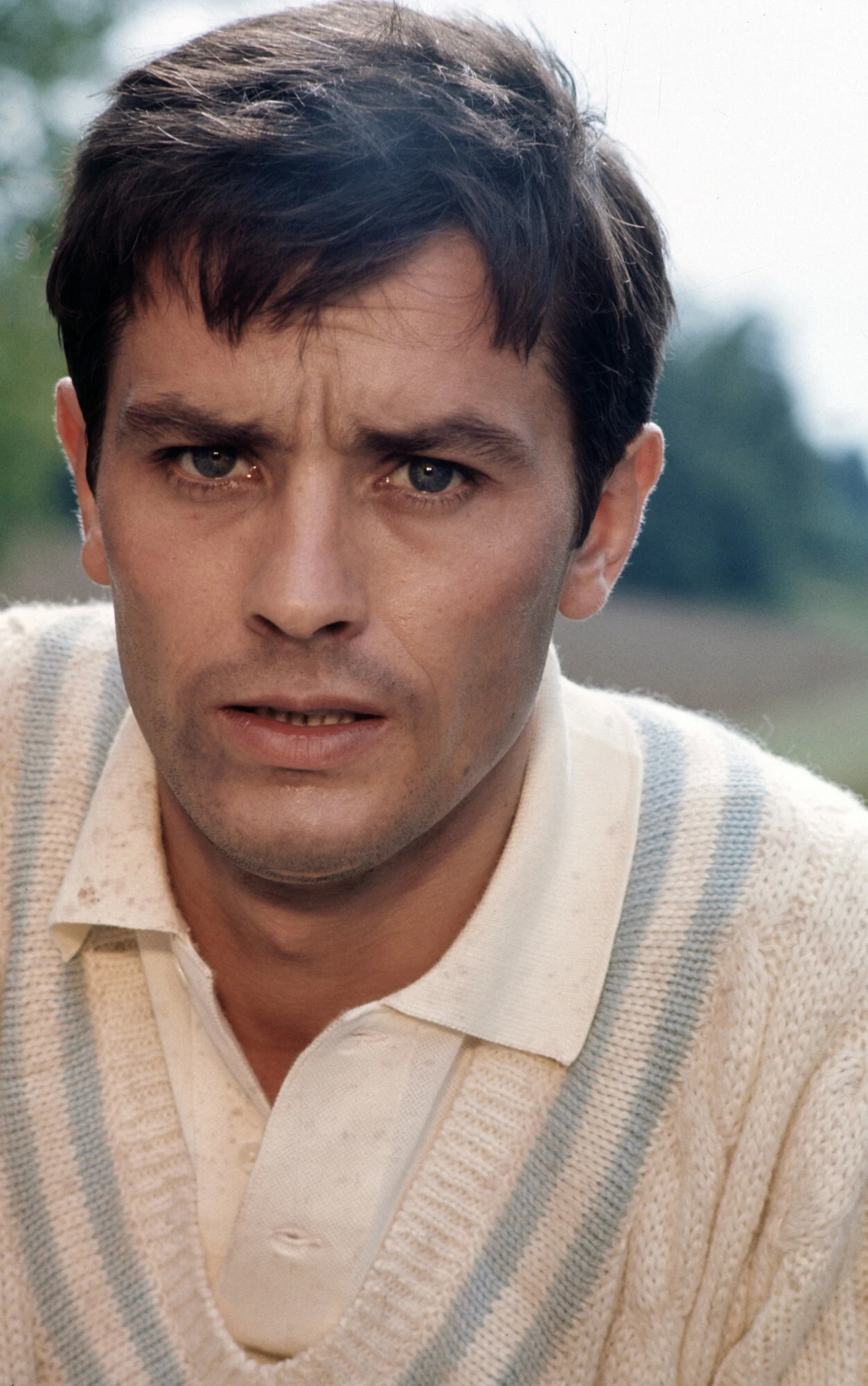 Alain Delon w młodości Alain Delon w młodości