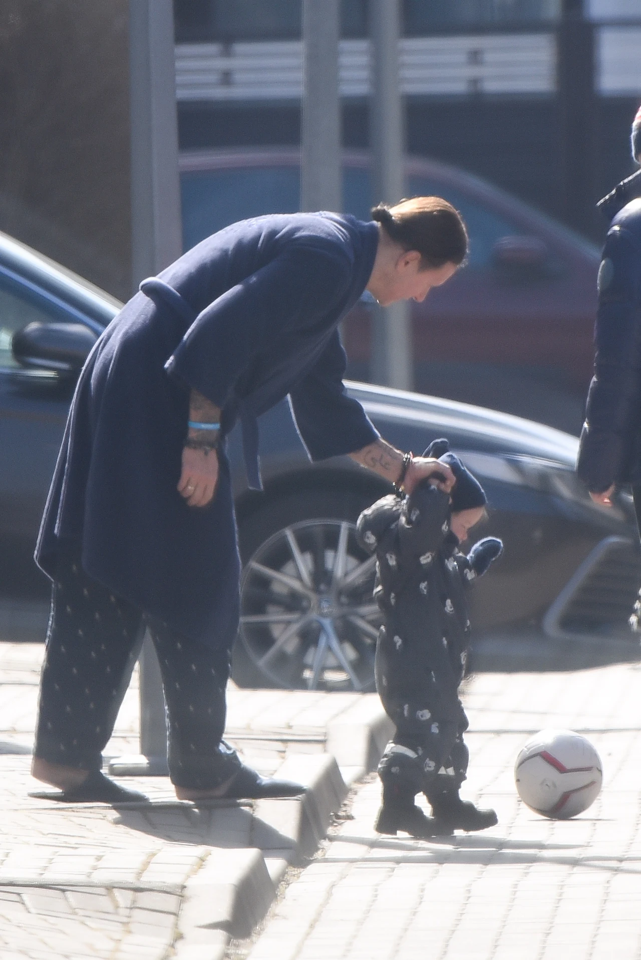 Radosław Majdan z synkiem Radosław Majdan z synkiem