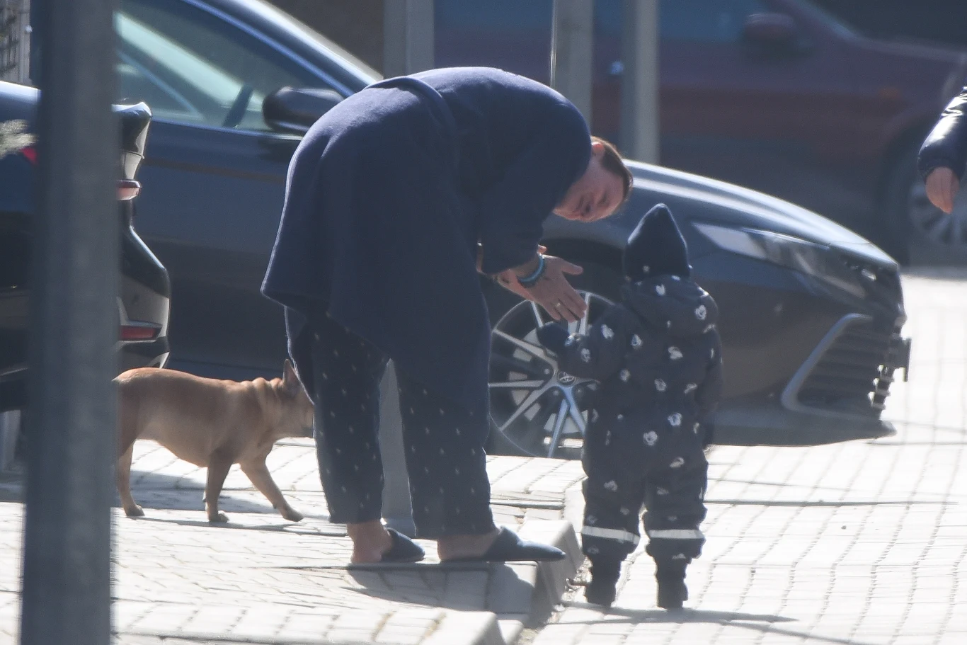 Radosław Majdan z synkiem Radosław Majdan z synkiem